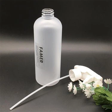 transparent frosted surface PET500ml bottle(001)